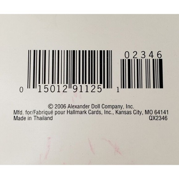 2006 HALLMARK KEEPSAKE MADAME ALEXANDER CHRISTMAS TEA DOLL ORNAMENT SERIES NO 11 - Picture 7 of 16